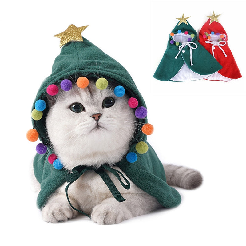 Capinha de Natal | Para Cachorro e Gato
