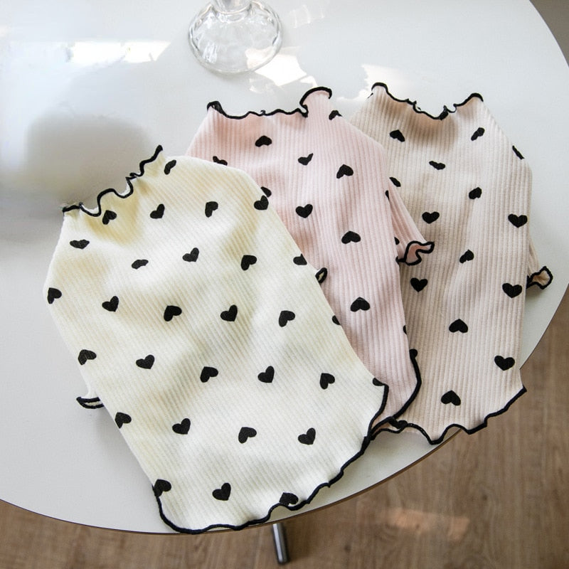 Blusa Estampa de Corações