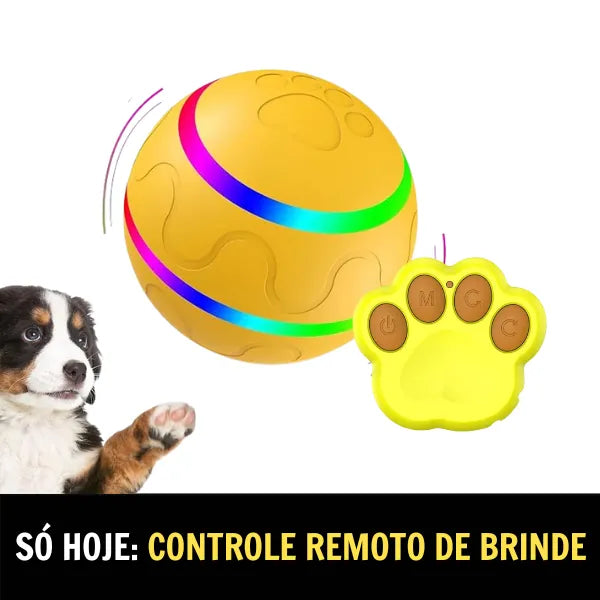 GoBall - Bola Interativa de Rolagem Automática (Controle Remoto de Brinde)