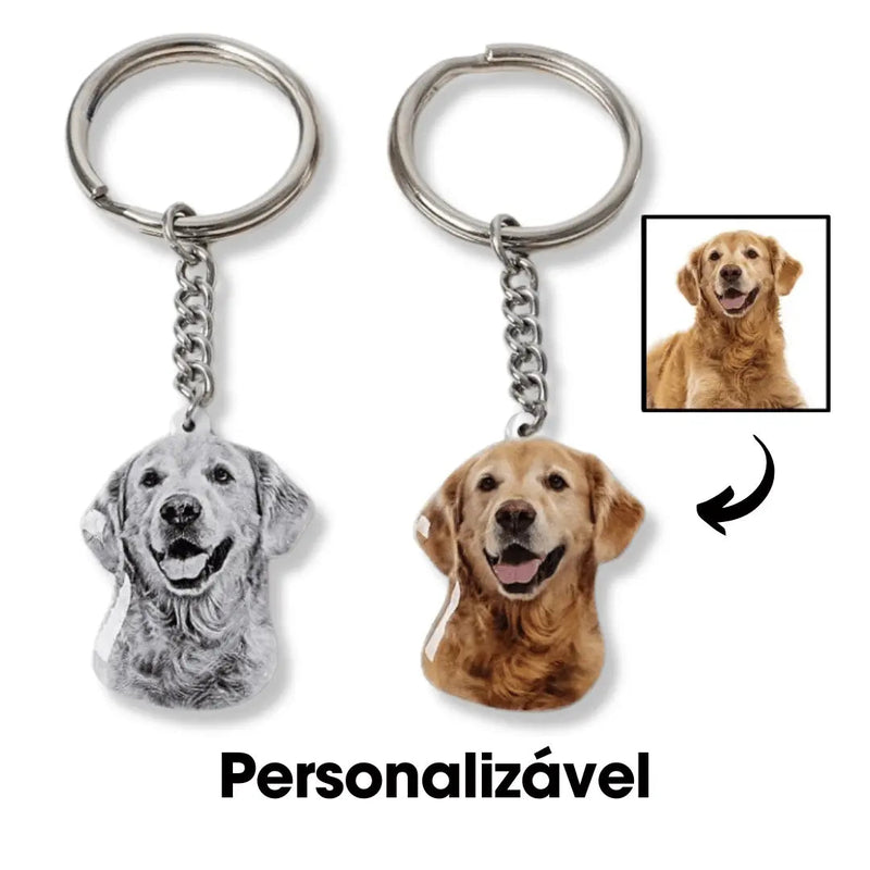 Chaveiro Pets Personalizável