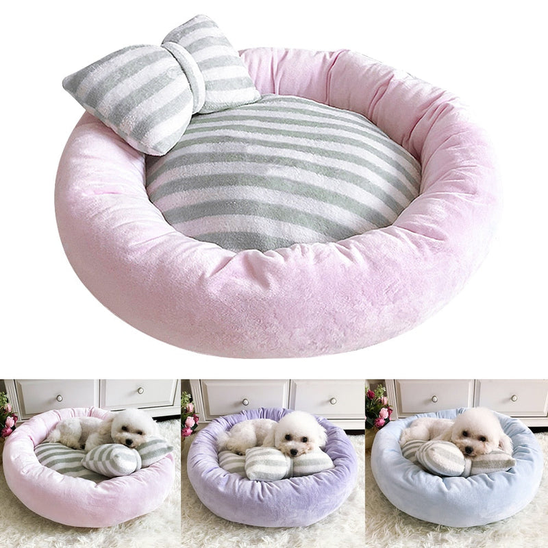 Cama Puff Lacinho | Para Cachorro e Gato