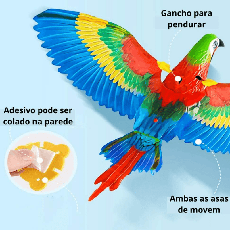 Brinquedo para Gato Simulador Pássaro Elétrico - CatFly