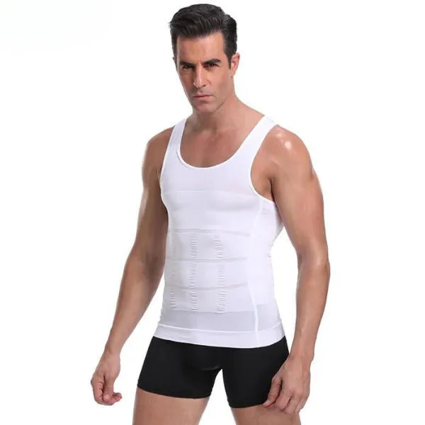 Regata Modeladora de Compressão Masculina - SlimFlex (COMPRE 1 LEVE 2)