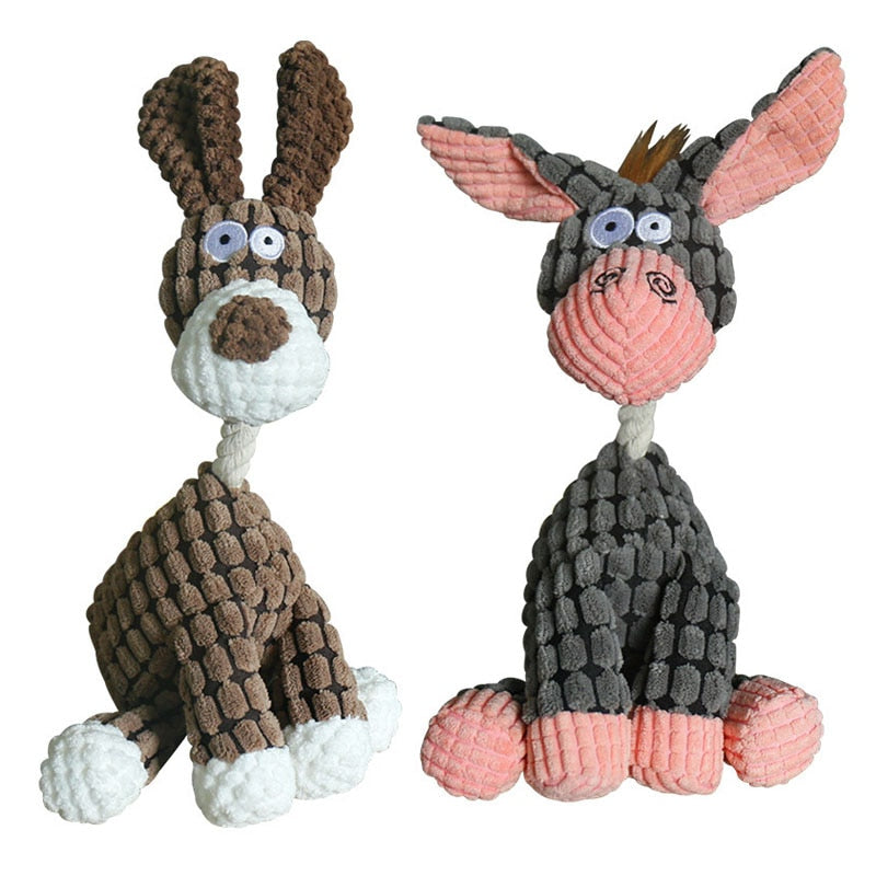 Brinquedo De Pelúcia Para Cães Animais Divertidos