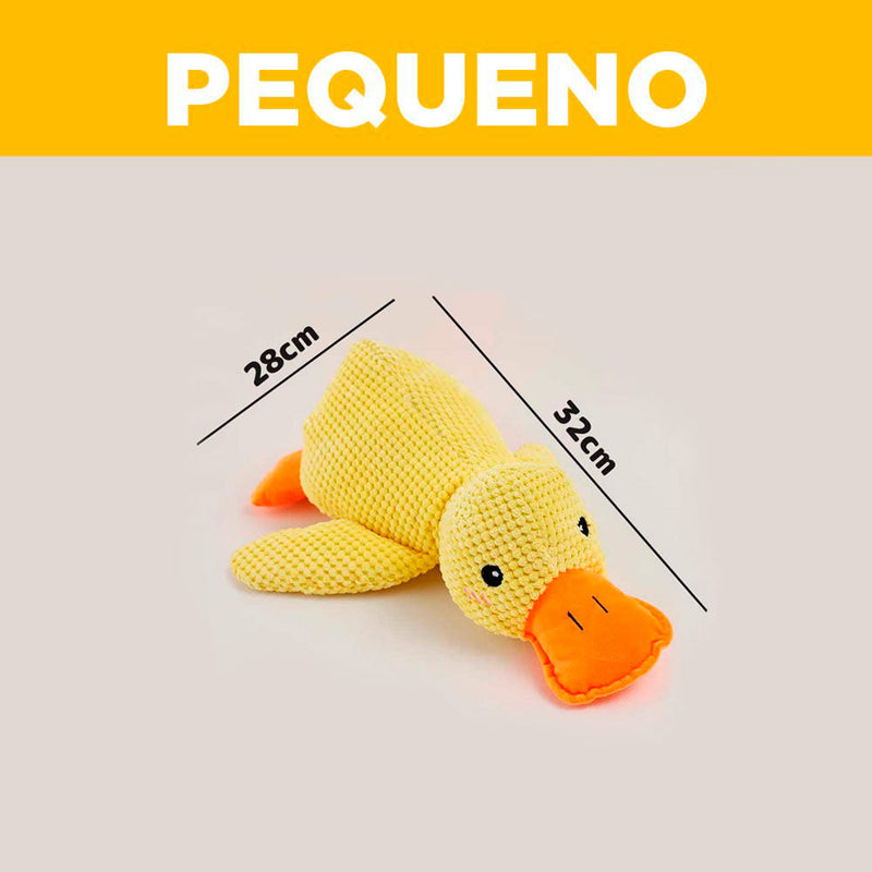 Brinquedo Interativo Pato Amigo - Calmante e Ultrarresistente (OFERTA DE ANO NOVO)