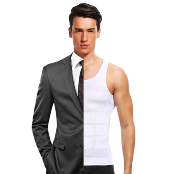 Regata Modeladora de Compressão Masculina - SlimFlex (COMPRE 1 LEVE 2)