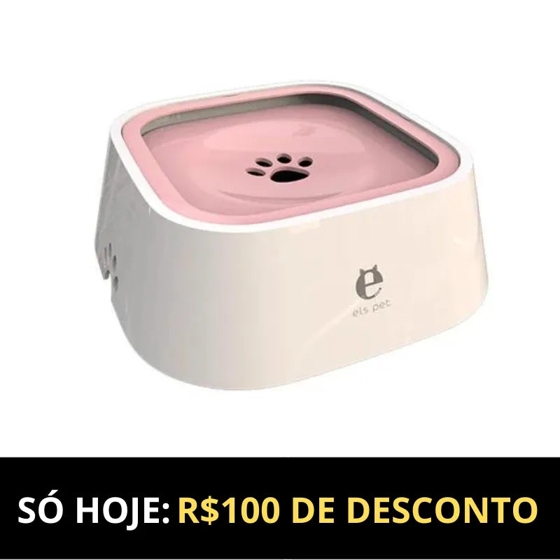 Bebedouro Inteligente Anti Respingo para Cães - Zero Splash™