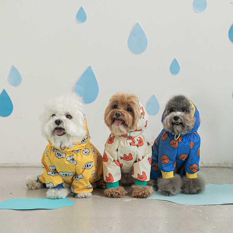 Corta Vento Impermeável Diversão | Para Cachorro