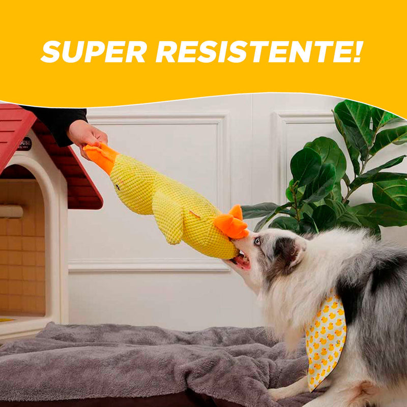 Brinquedo Interativo Pato Amigo - Calmante e Ultrarresistente (OFERTA DE ANO NOVO)