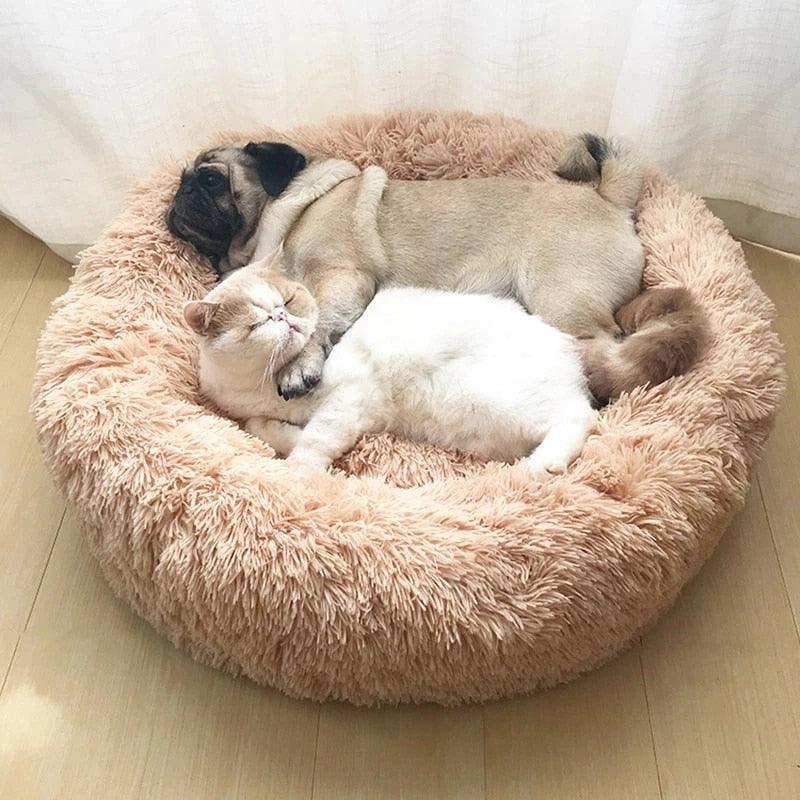 Cama Nuvem Para Gatos e Cachorros - Rosa - Ideia Shopping