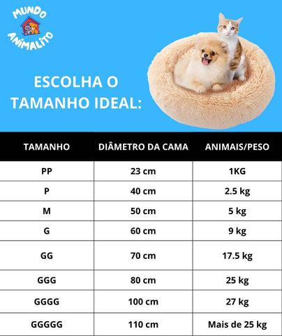 Cama Nuvem Para Gatos e Cachorros - Branca - Ideia Shopping