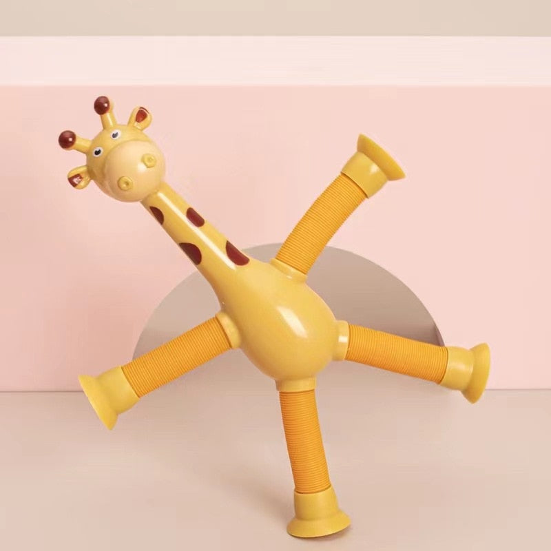 Girafinhas Criativas com Luz de LED - Kit 4 Unidades