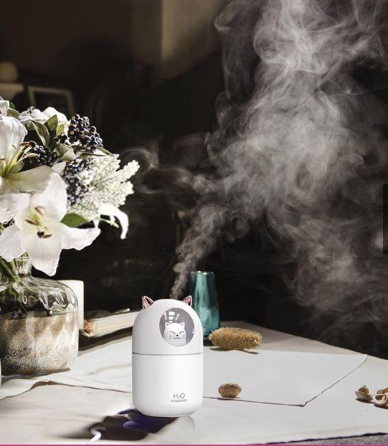 Umidificador Cloudy Cat + Brinde Exclusivo - Ideia Shopping